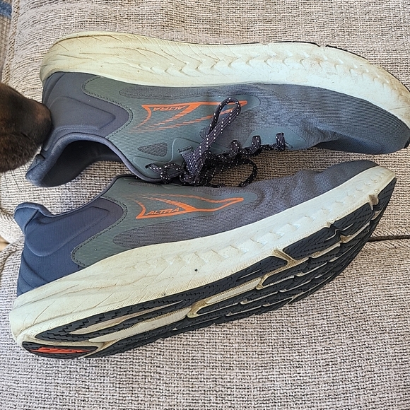 Altra Mens Size 11.5 Medium Torin 7 Gray Cushioned Running Shoes Sneakers - Picture 6 of 9